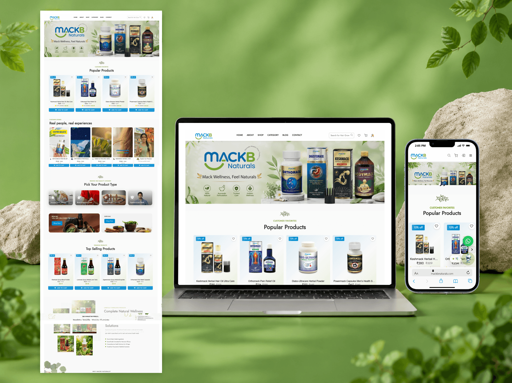 MackB Naturals - view 1