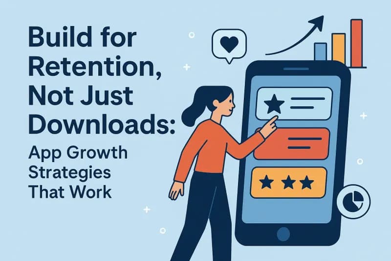 Build for Retention, Not Just Downloads: App Growth Strategies That Work - retention