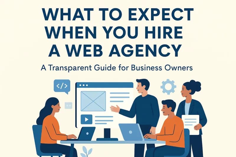 What to Expect When You Hire a Web Agency: A Transparent Guide for Business Owners - web agency