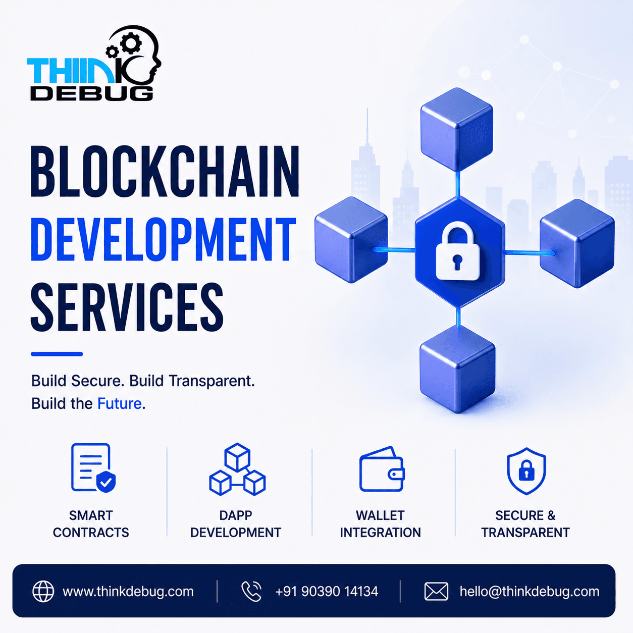 Blockchain Development Services Build Secure and Scalable Blockchain Solutions