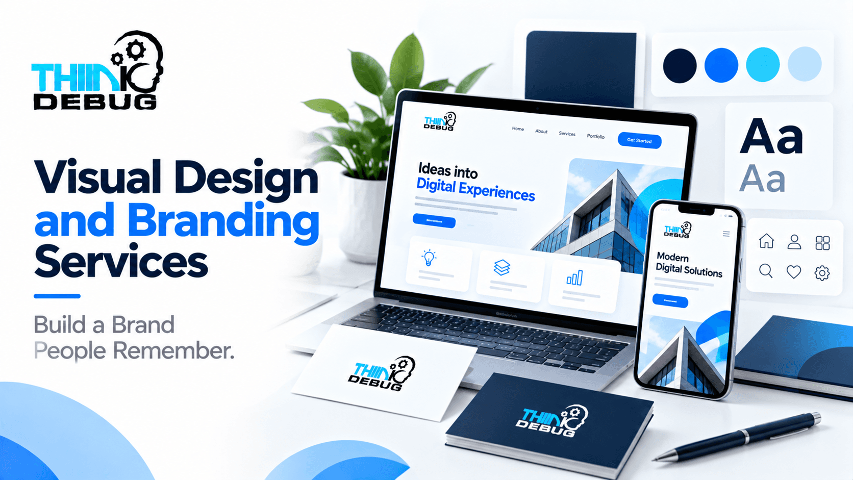 Visual Design and Branding Services: Create a Digital Identity People Remember