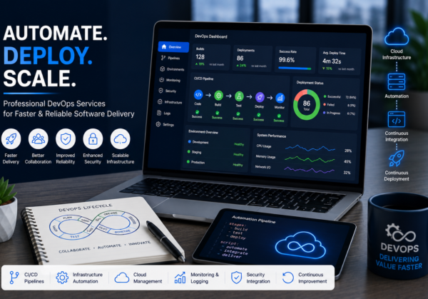 Why DevOps Services Are Essential for Faster and Smarter Software Delivery Why DevOps Services Are Essential for Faster and Smarter Software Delivery