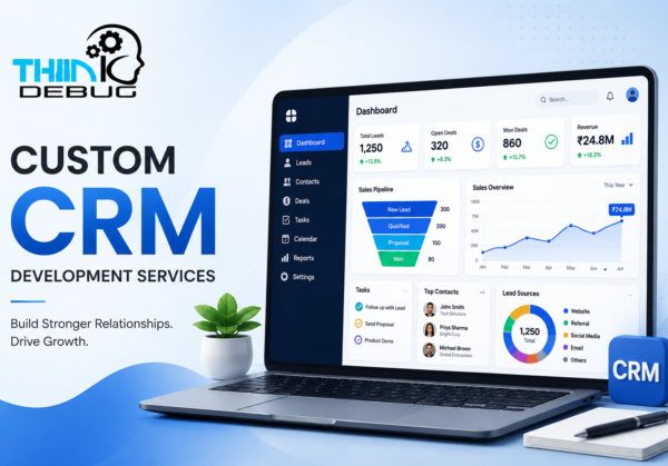 Custom CRM Development Services Why Every Growing Business Needs a CRM That Fits Their Workflow