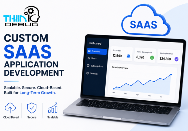 Custom SaaS Application Development Build Software That Scales With Your Business Custom SaaS Application Development Build Software That Scales With Your Business