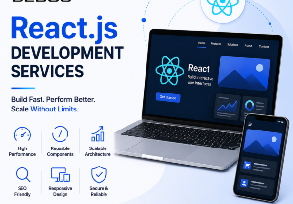 React.js Development Services Build Fast, Interactive, and Scalable Web Applications