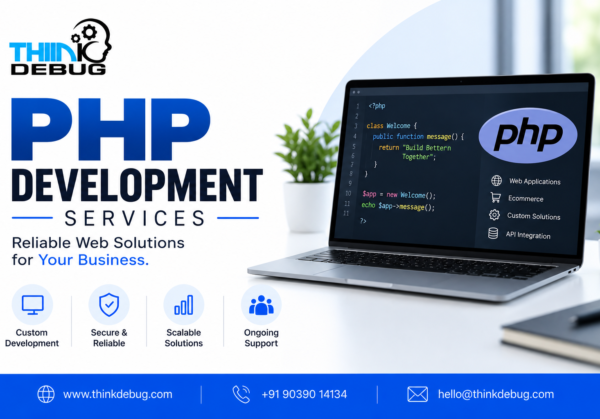 PHP Development Services Build Reliable and Scalable Web Solutions PHP Development Services Build Reliable and Scalable Web Solutions