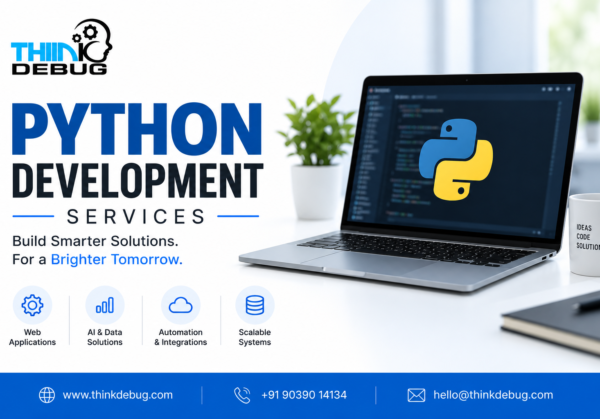 Python Development Services Build Intelligent, Scalable, and Reliable Software Python Development Services Build Intelligent, Scalable, and Reliable Software